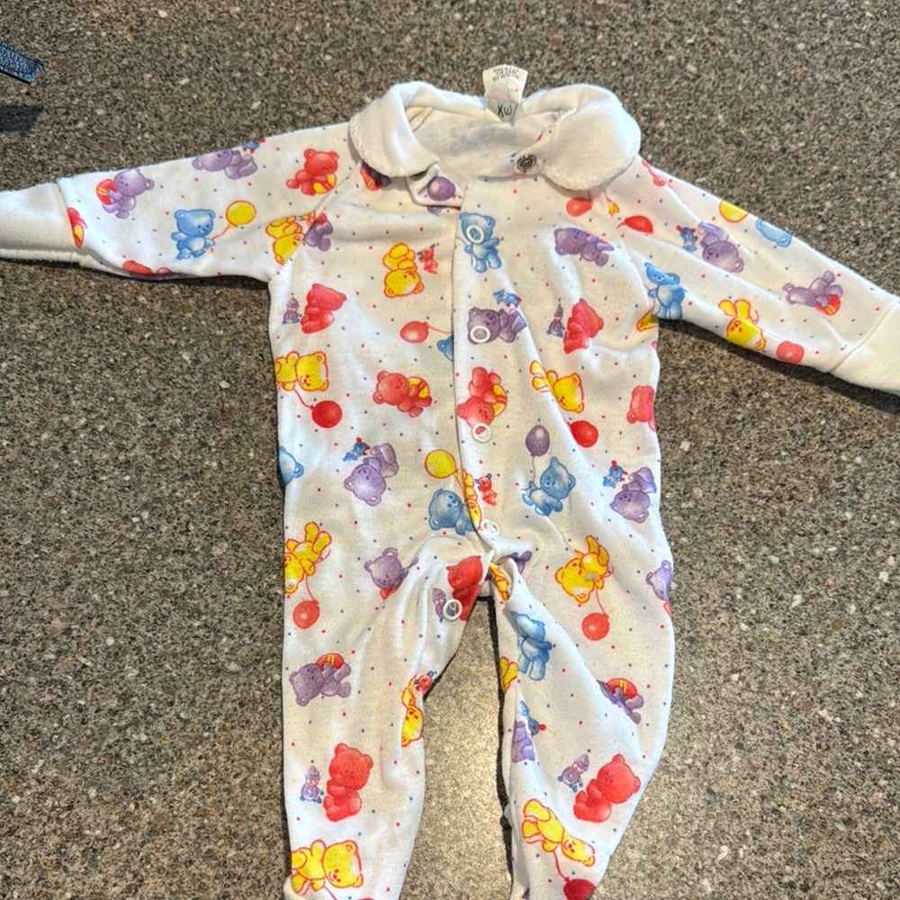 Vintage teddy bears pajamas